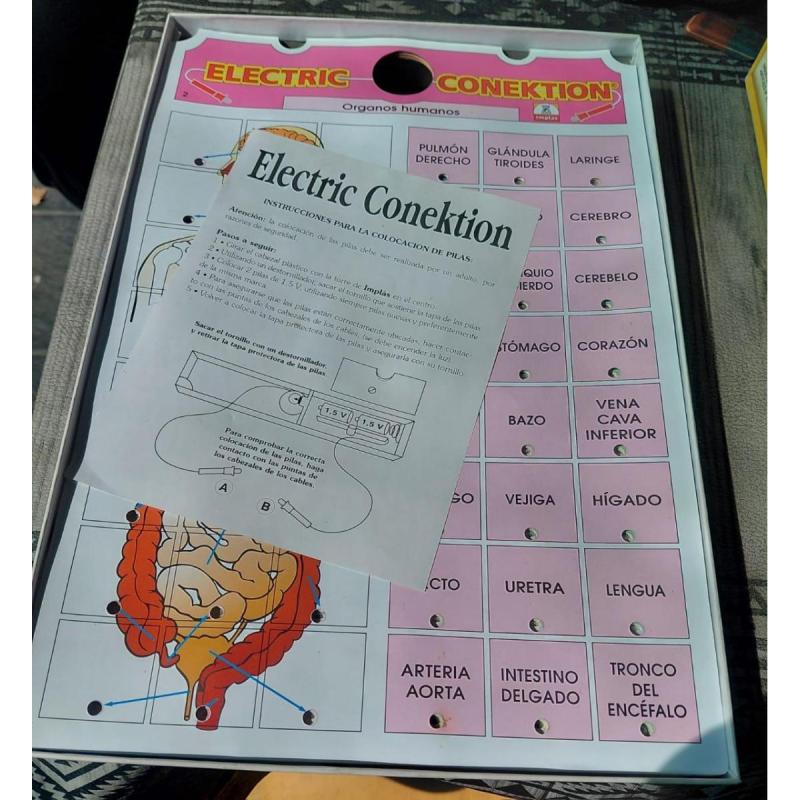 Electric conektion juego mesa, juego aprendo ciencias naturales - 2