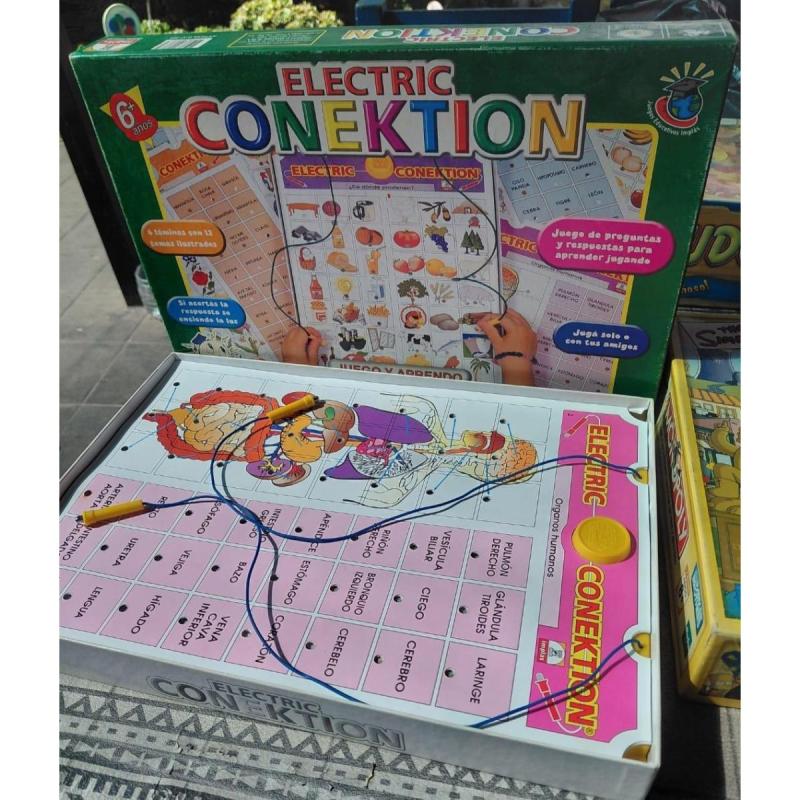 Electric conektion juego mesa, juego aprendo ciencias naturales - 3