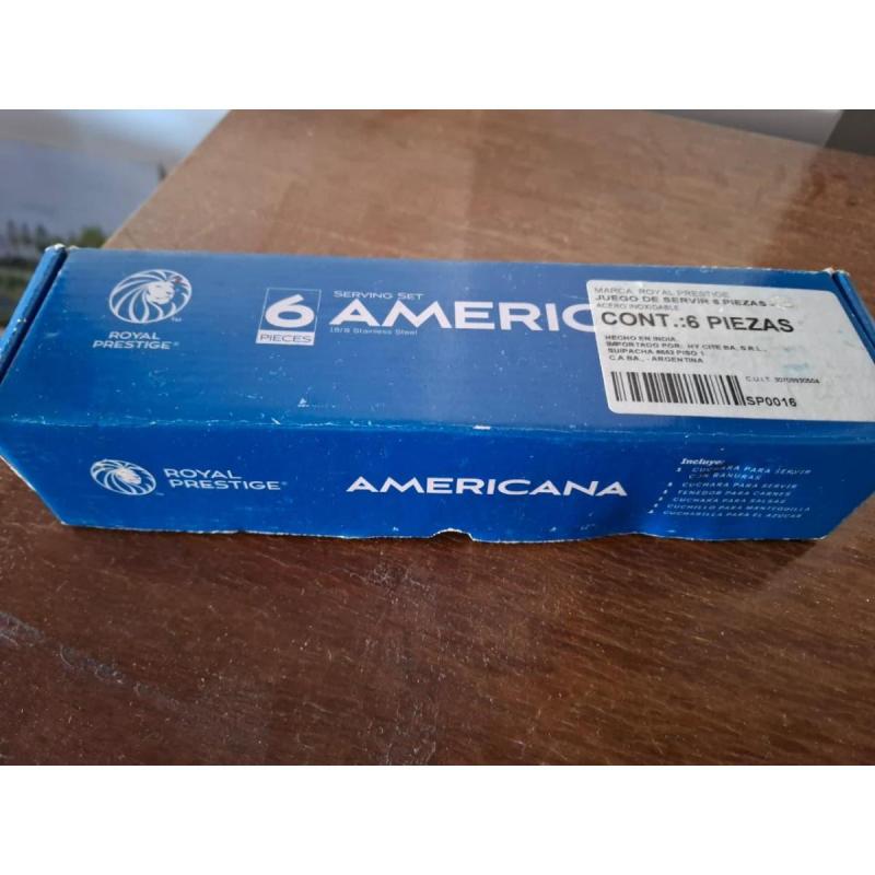Set para servir 6 piezas royal prestige