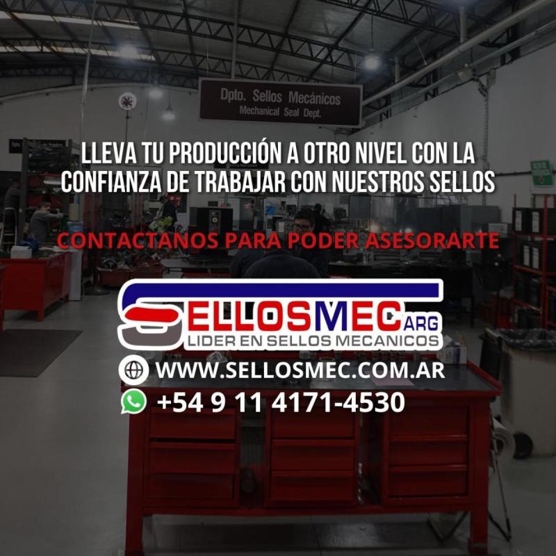 Sello Mecánico MEC-560/A (PF) para Eje de 5/8" - Resorte Recto - 8