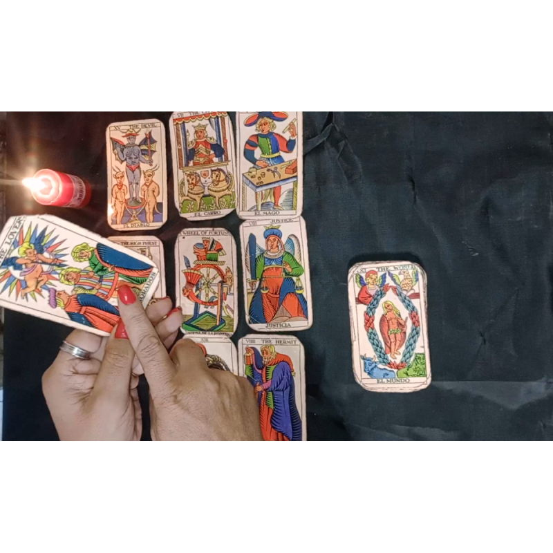 Realizo lecturas de tarot y trabajos espirituales