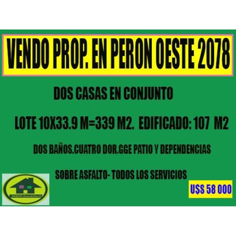 Vendo casa en presidente peron 2078