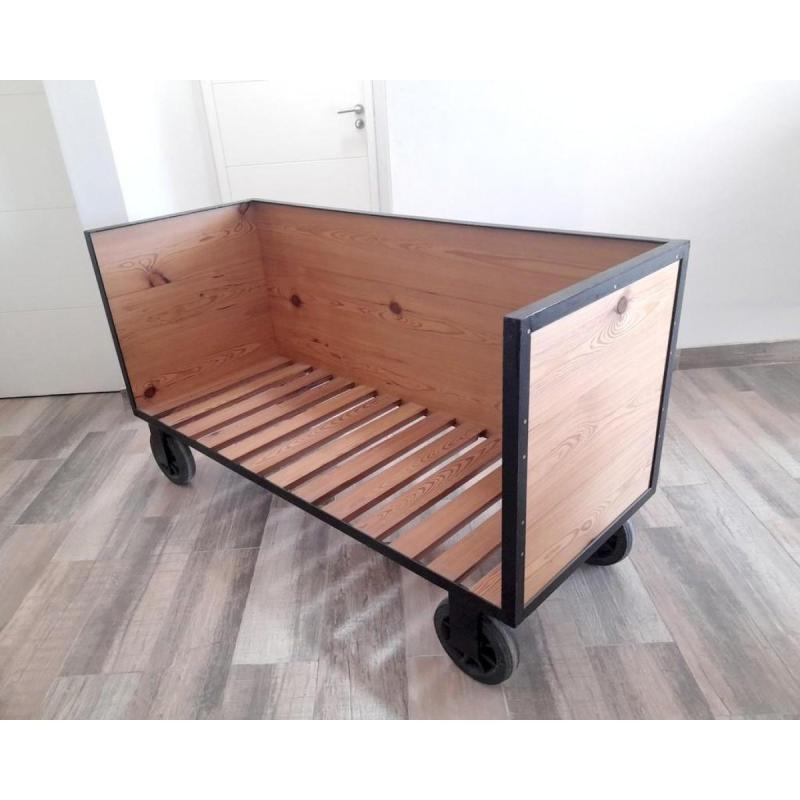 Sillon/Camastro Pinotea y Hierro c/ruedas Interior/Exterior NUEVO!!! - 5