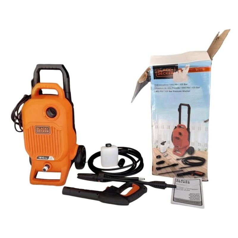 Hidrolavadora Black+Decker BEPW1800T-AR -1700 W - 125 bar