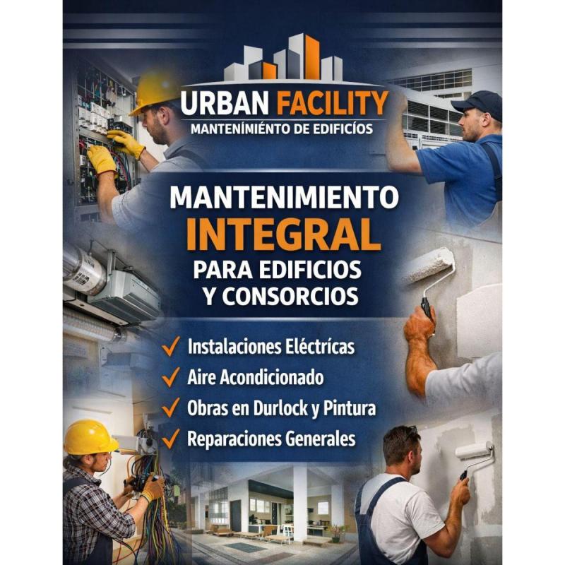 Mantenimiento Integral Consorcios y Empresas - Urgencias 24hs