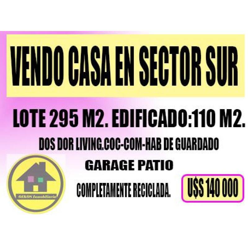 Vendo casa reciclada a nuevo en barrio general paz