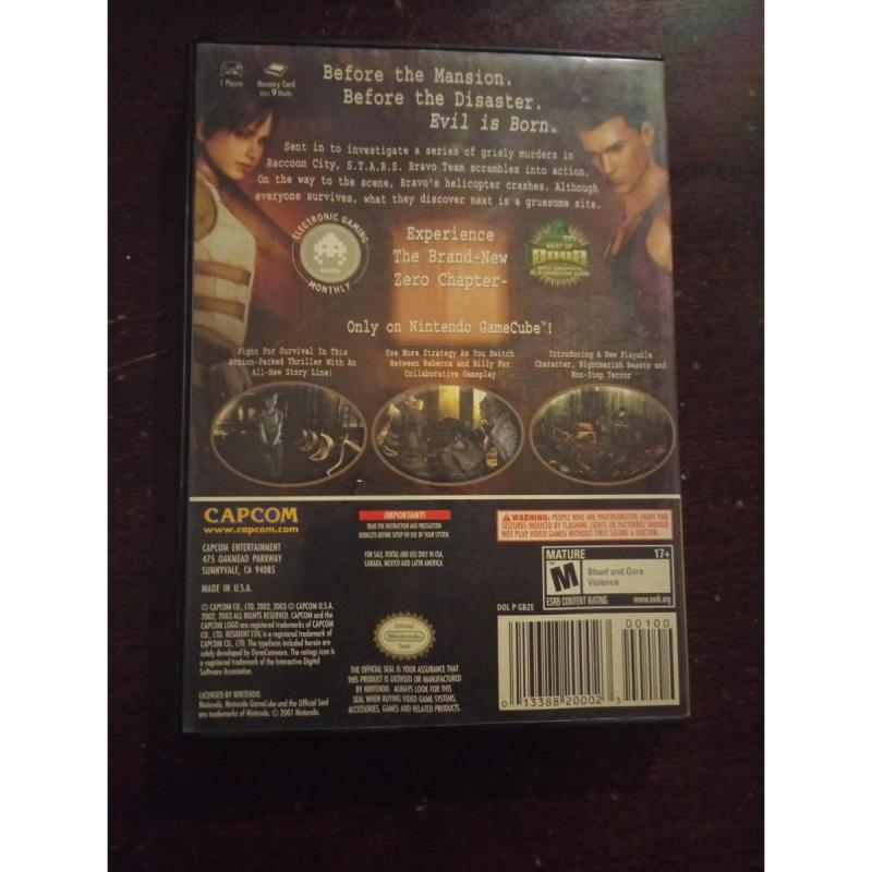 🔥 RESIDENT EVIL 0 - Disco 1 + MANUAL (Solo esa pieza) | Ideal para completar tu colección - 2