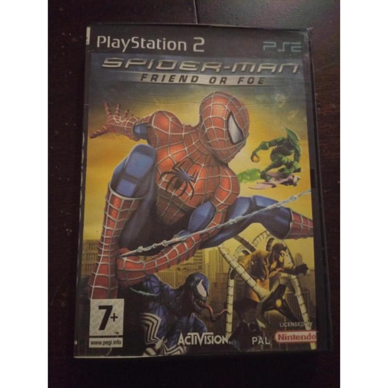 🕷️ SPIDER-MAN: FRIEND OR FOE | PS2 | Cooperativo | Villanos controlables
