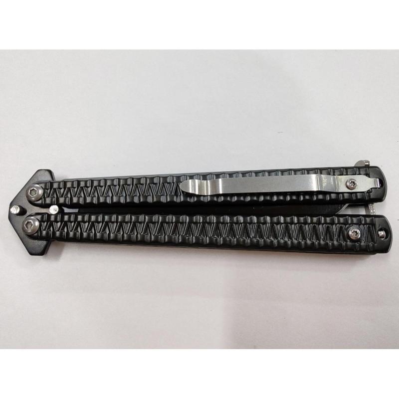 Navaja mariposa negra modelo NF6566 - 5