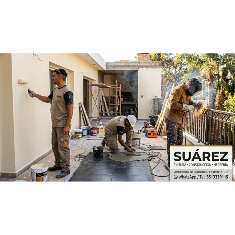 Empresas Suárez contrucción herrería pintura