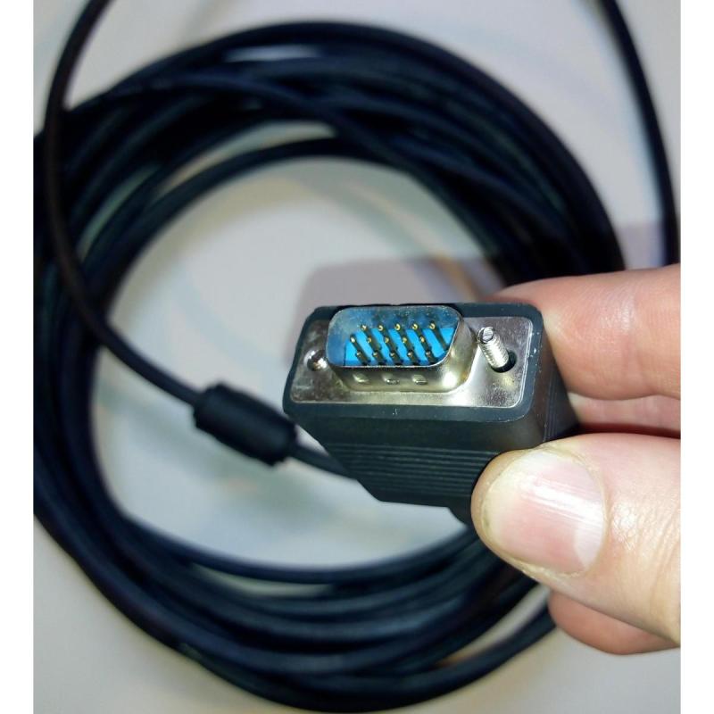 Cable Vga 10 Metros Reforzado Doble Filtro 10mts - 3
