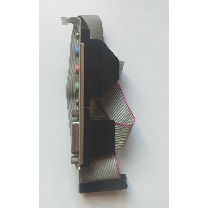 Bracket 3 Audio + Joystick / Midi Hembra - 2