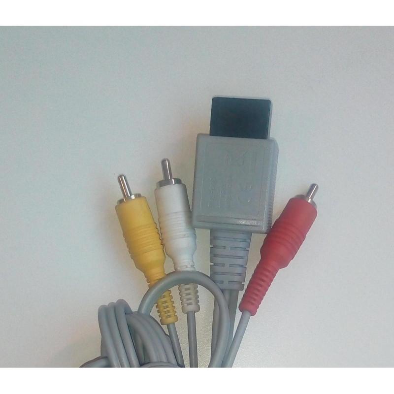 Cable Video Componente Para Nintendo Wii Original - 3
