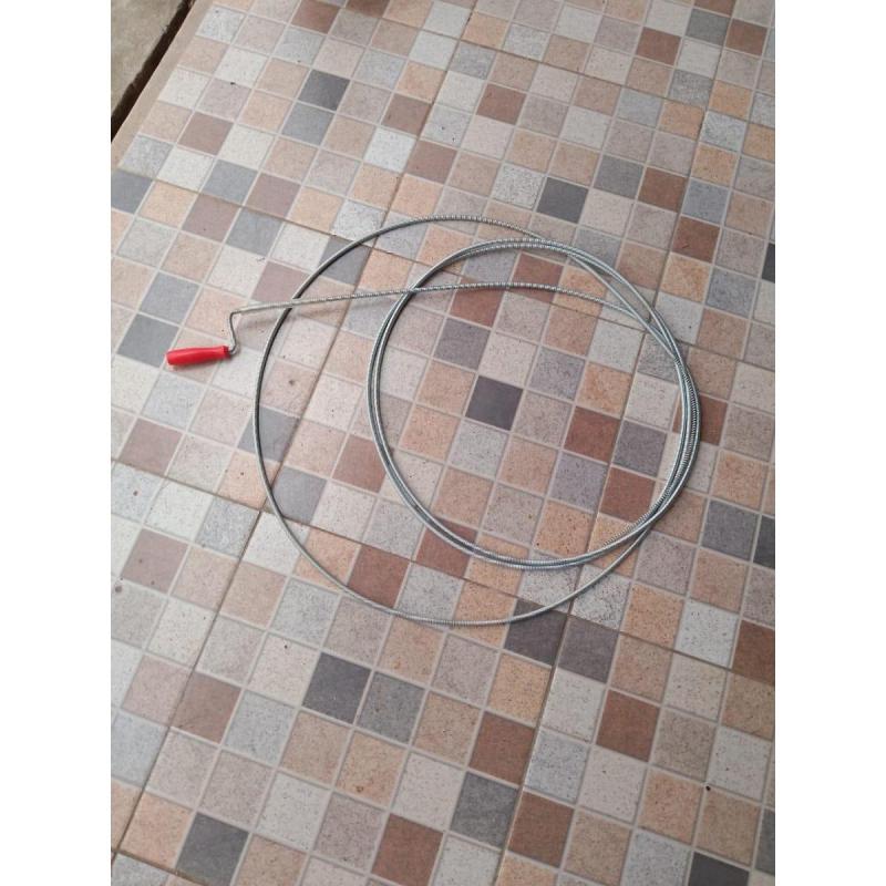 Cable destapa piletas (5m de largo)
