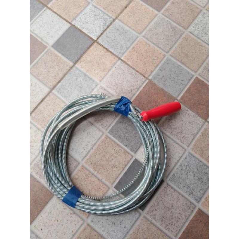 Cable destapa piletas (5m de largo) - 2