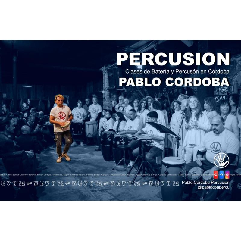 Clases de Bateria y Percusion en Córdoba, Argentina.