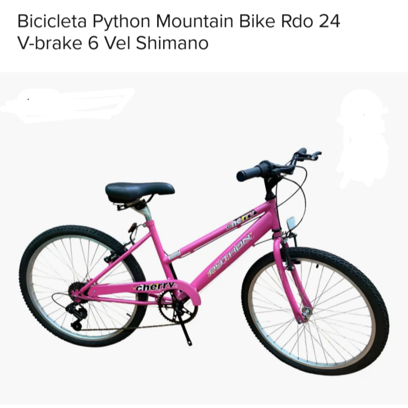 Bicicleta muy linda de nena