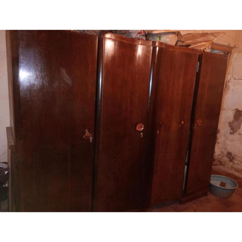 Ropero gigante antiguo largo 220 x 175 x 55 - 2