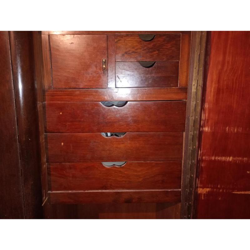 Ropero gigante antiguo largo 220 x 175 x 55 - 4