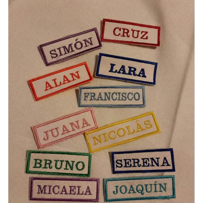 Bordados Personalizados Nombres Y Parches