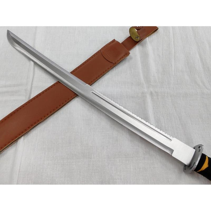 Espada cuchillo afilado de acero Katana Blade de 70 cm - 2