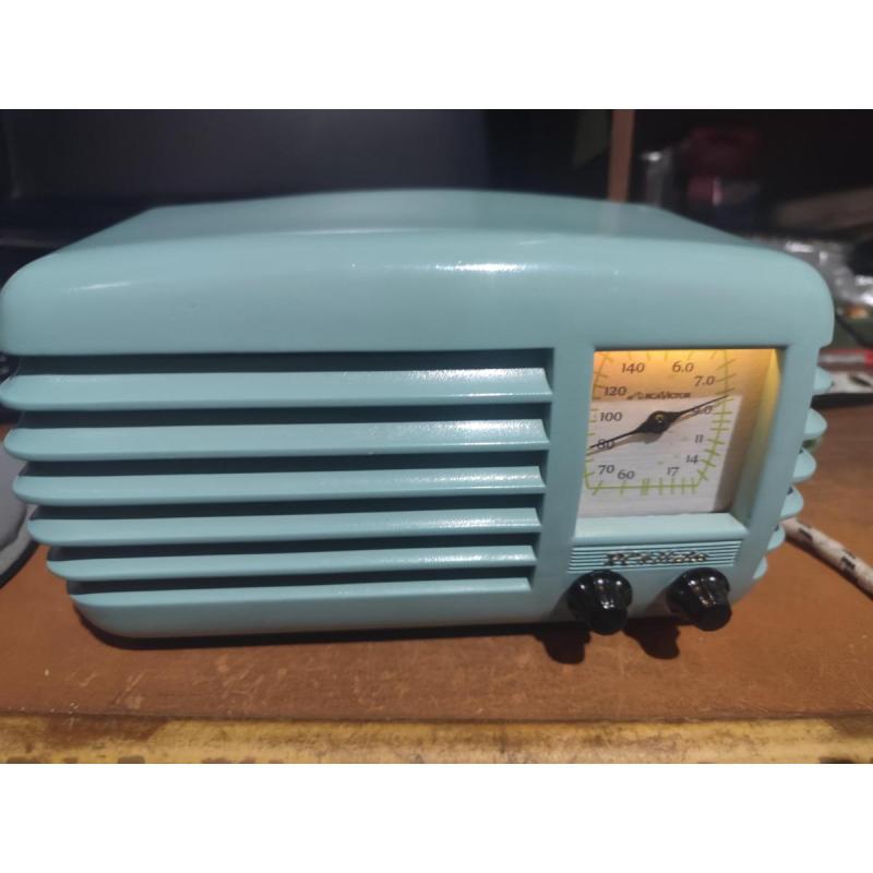 antigua radio a valvulas RCA Victor