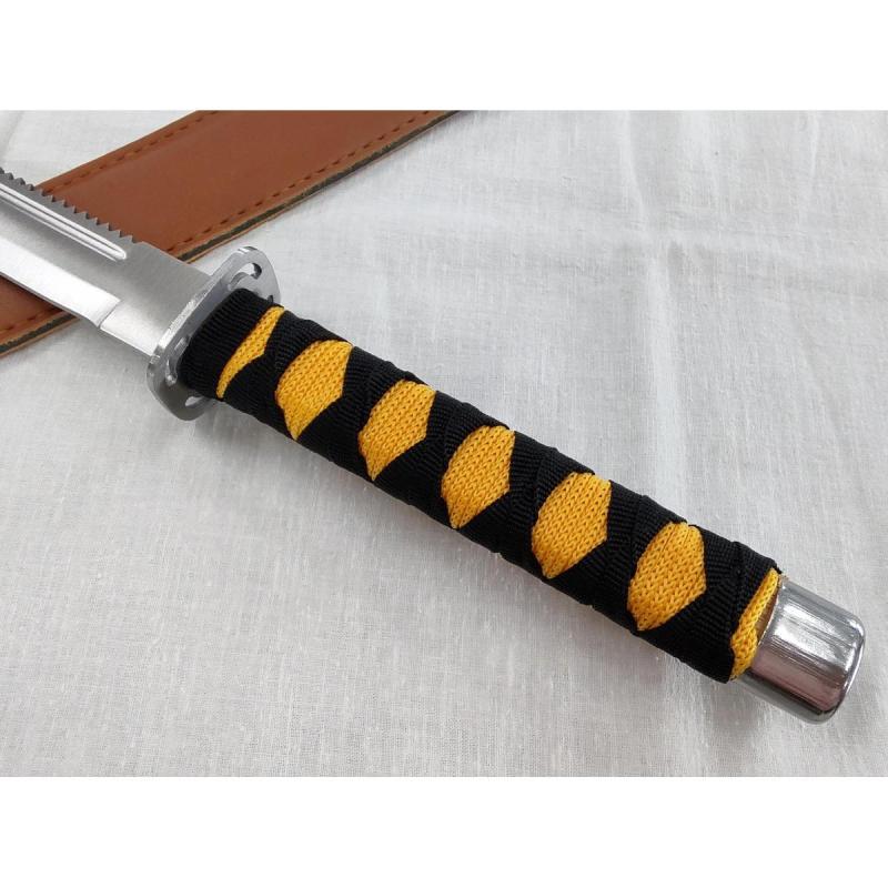 Espada cuchillo afilado de acero Katana Blade de 70 cm - 3