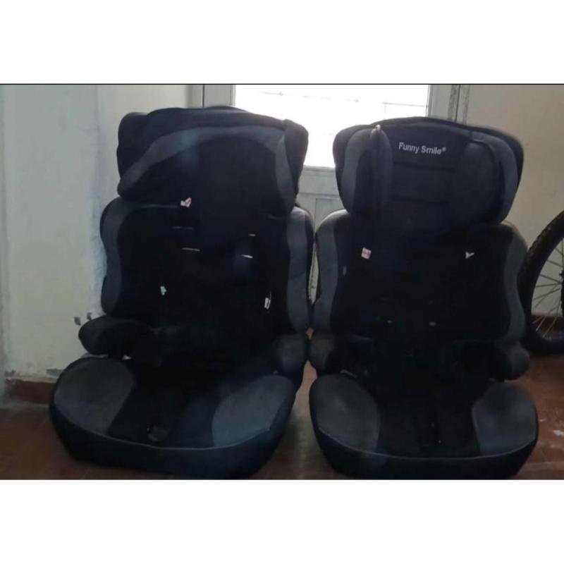 Vendo Butacas + Boosters Funny Smile