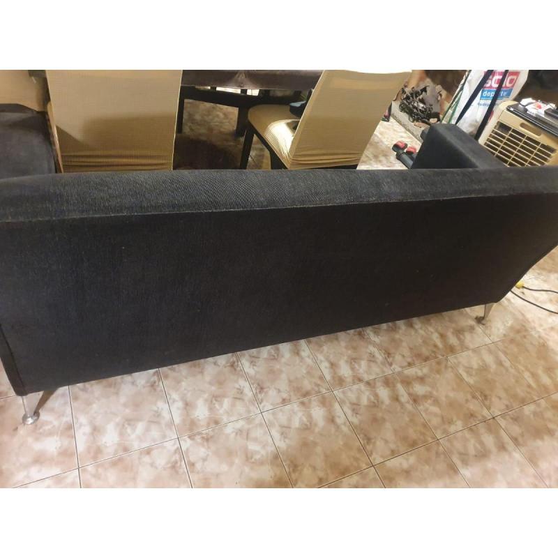 Sofa de chenille, 3 cuerpos - 2