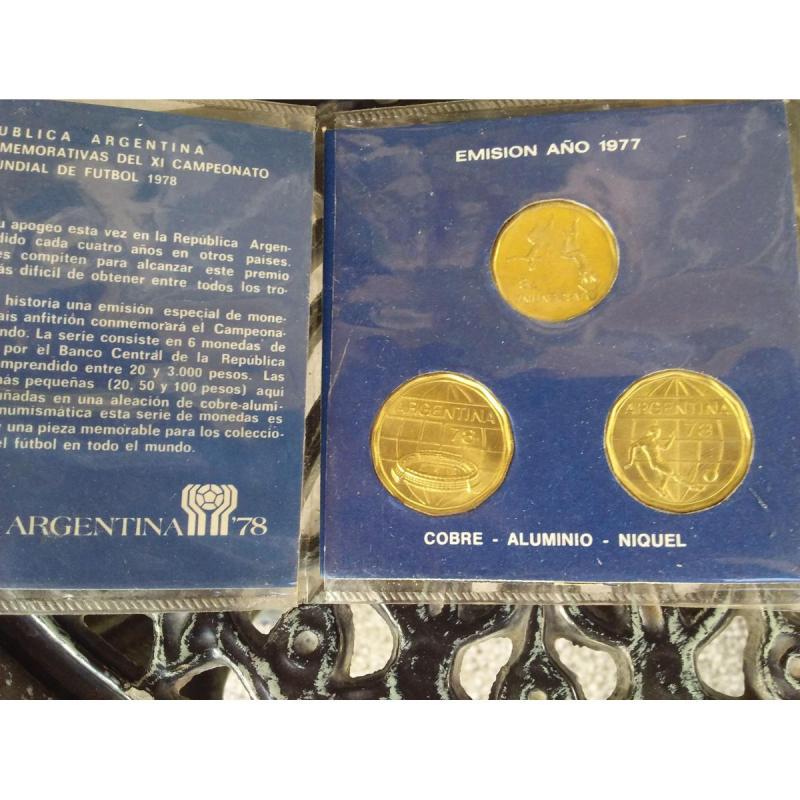 Monedas antiguas Mundial 1978