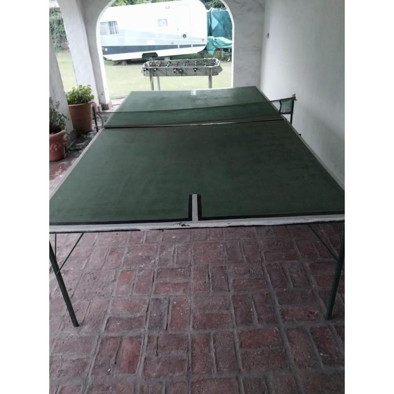 Mesa de ping pong plegable.buen estado