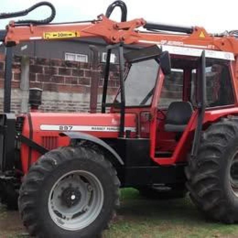 2021 grua forestal con tractor. marca guerra, con garantia 57 tw1