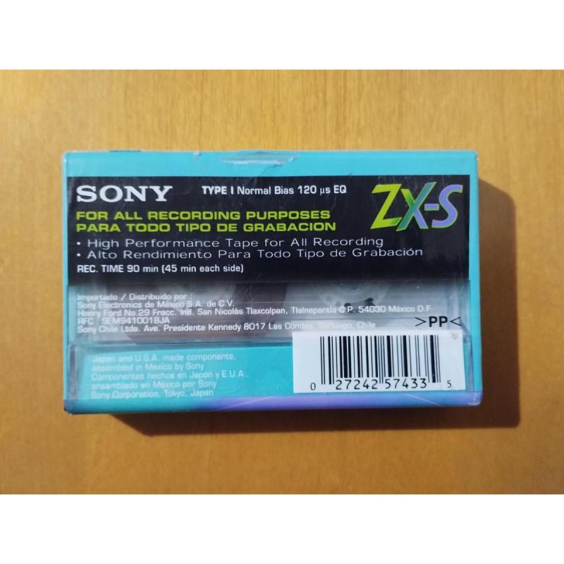 Cassette virgen Sony ZX-S 90 - 2