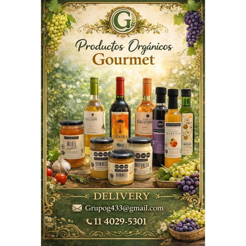 Corredor/A venta de productos organicos gourmet