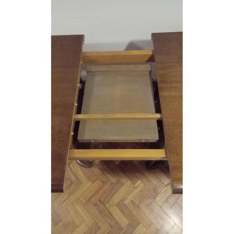 Mesa extensible. Madera de petiribí macizo - 4