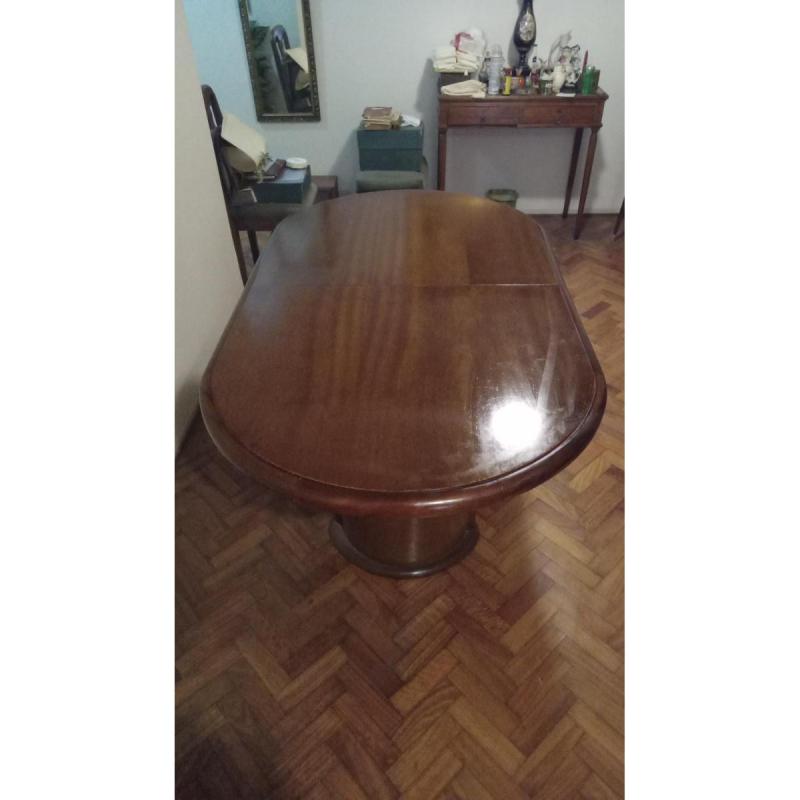 Mesa extensible. Madera de petiribí macizo - 5