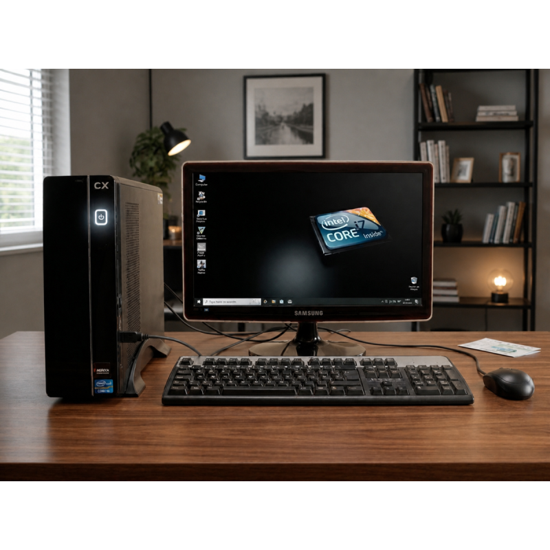 Computadora Gamer Completa I7, 16GB, 1TB, Monitor con TV