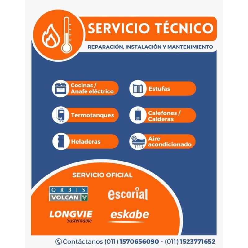 Servicio técnico oficial ORBIS, Volcán