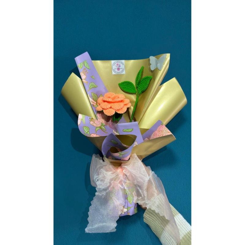 Rosas a crochet - 12