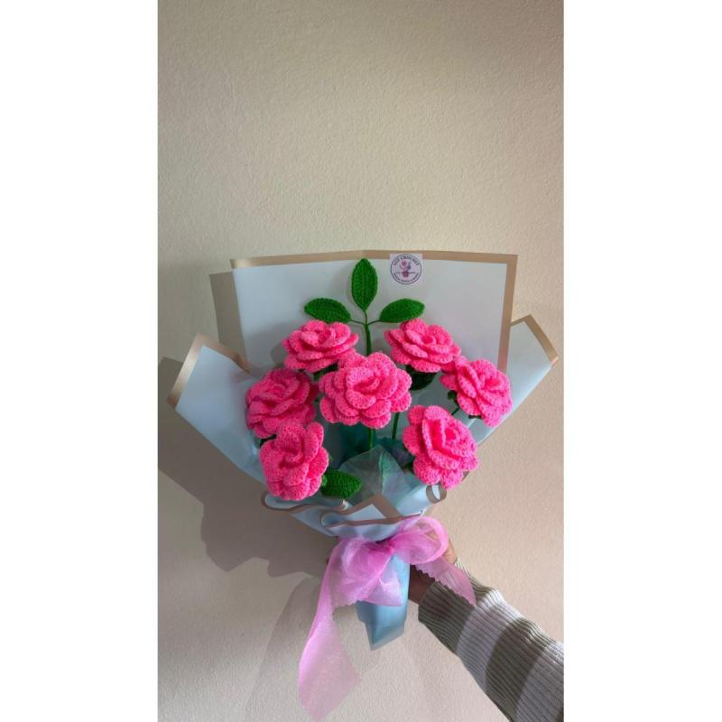 Rosas a crochet - 15