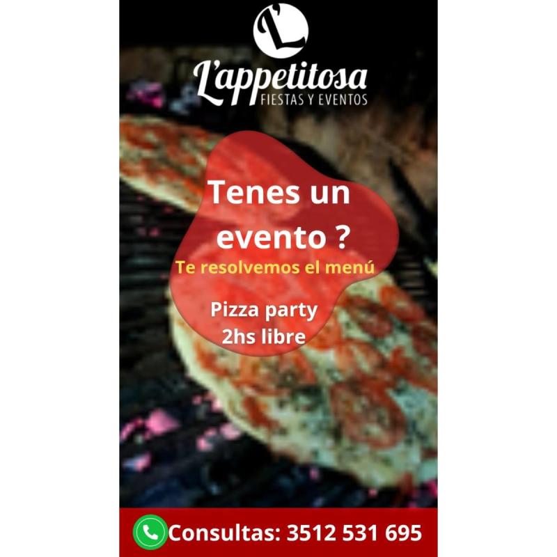 pizza party libre para fiestas