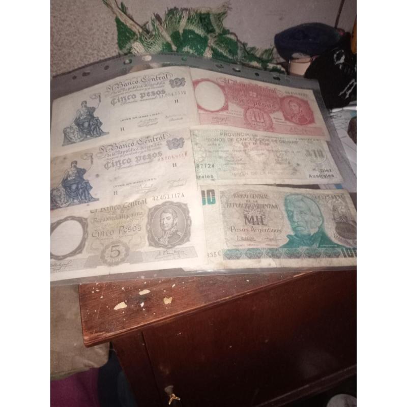 Billete antiguos argentinos