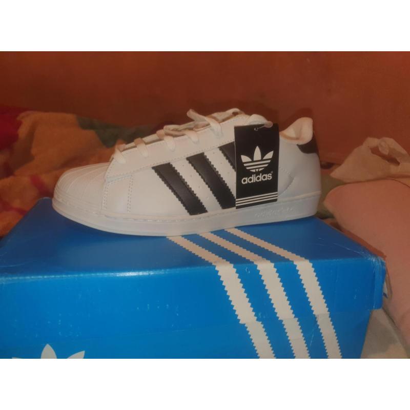 Zapatillas superstar replicas talle 42 blancas nuevas - 2