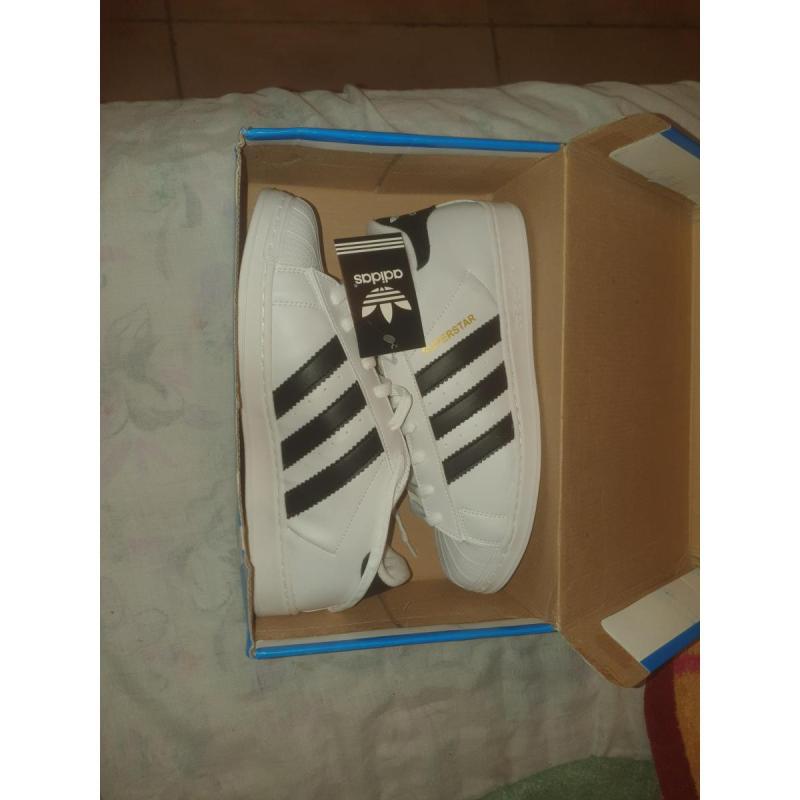 Zapatillas superstar replicas talle 42 blancas nuevas - 3