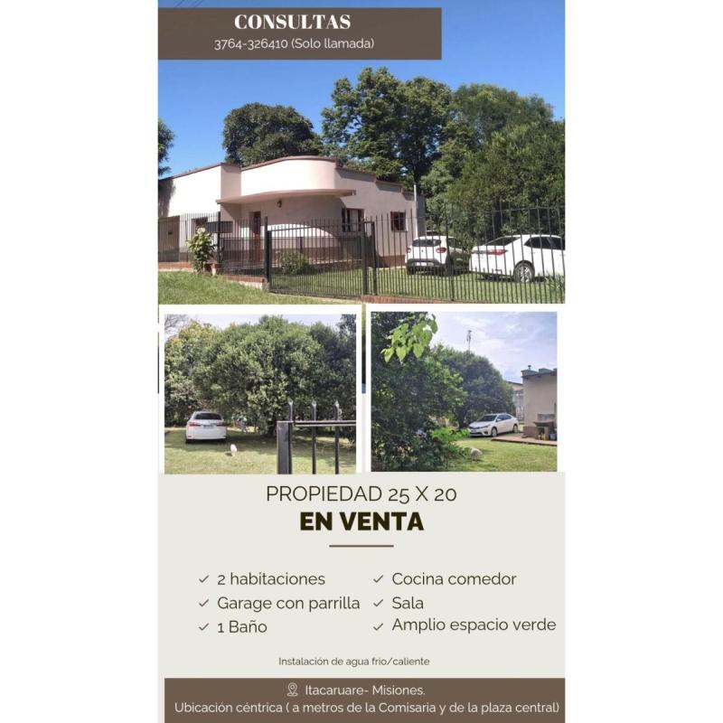 Casa en Itacaruare Misiones