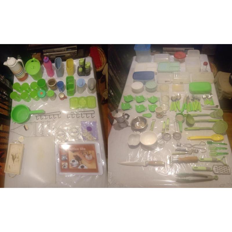 Lote 79 artículos de cocina y bazar