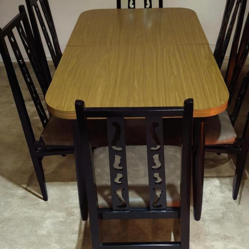 Mesa de Formica +6 sillas - 2