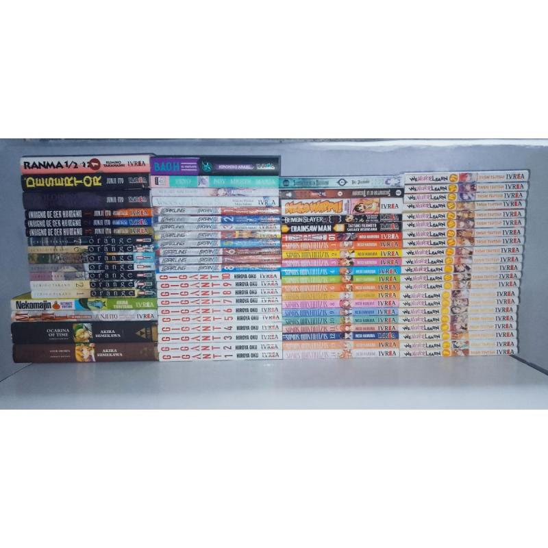 Lote de Mangas, Colecciones y Tomos únicos