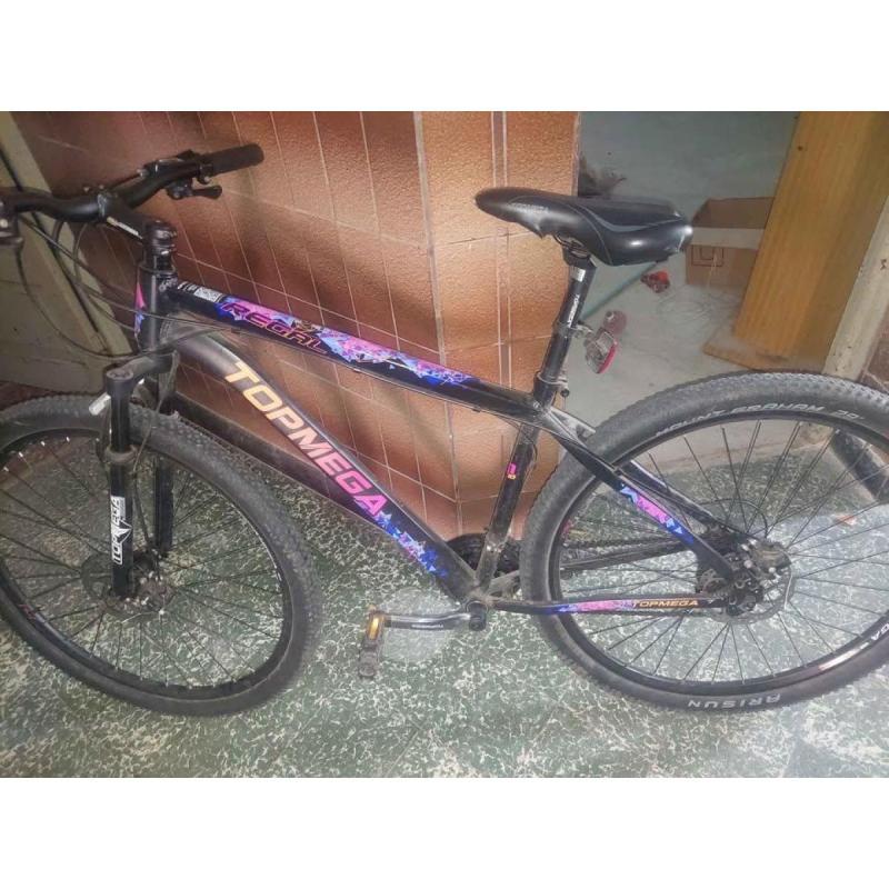 Mountain Bike Topmega Regal R29 21V Cambios Shimano Cuadro XL Negro