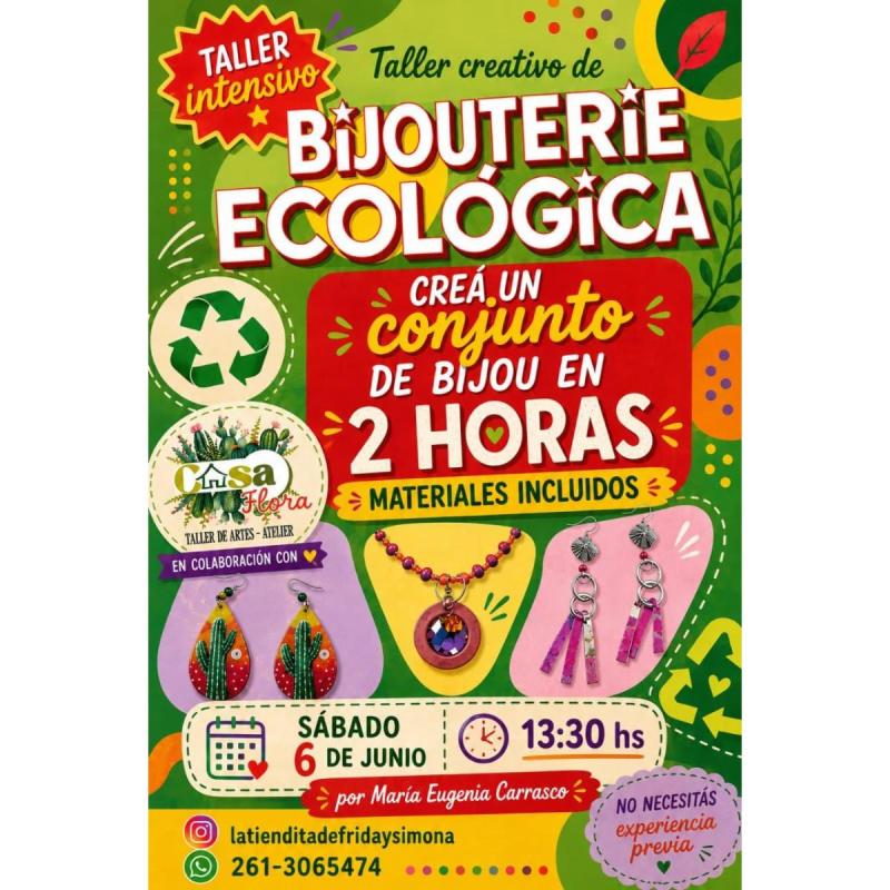 Taller intensivo de bijluterie ecológica